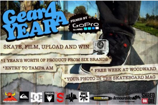 Win gear for a year!