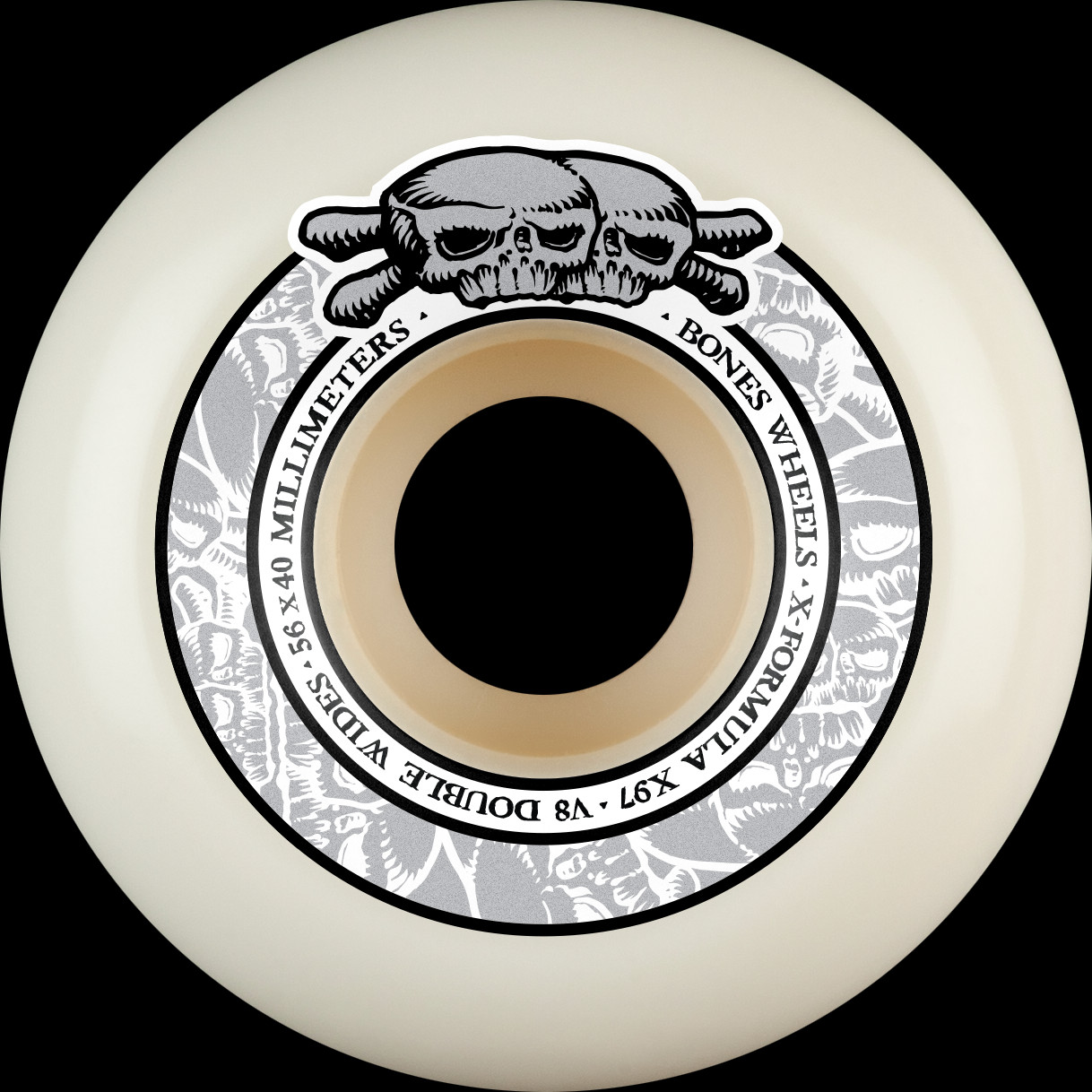 BONES WHEELS X-Formula Skateboard Wheels Double Wides V8 56mm X97