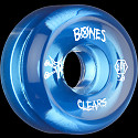 BONES WHEELS SPF Clear Blue 58x33 P5 Skateboard Wheels 84B 4pk