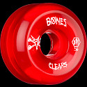 BONES WHEELS SPF Clear Red 56x32 P5 Skateboard Wheels 84B 4pk