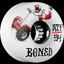 BONES ATF SEG Cross 54x33 Skateboard Wheels 80a 4pk