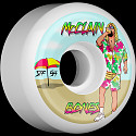BONES WHEELS SPF Pro McClain Beach Bum Skateboard Wheels P5 Sidecut 54mm 84B 4pk White