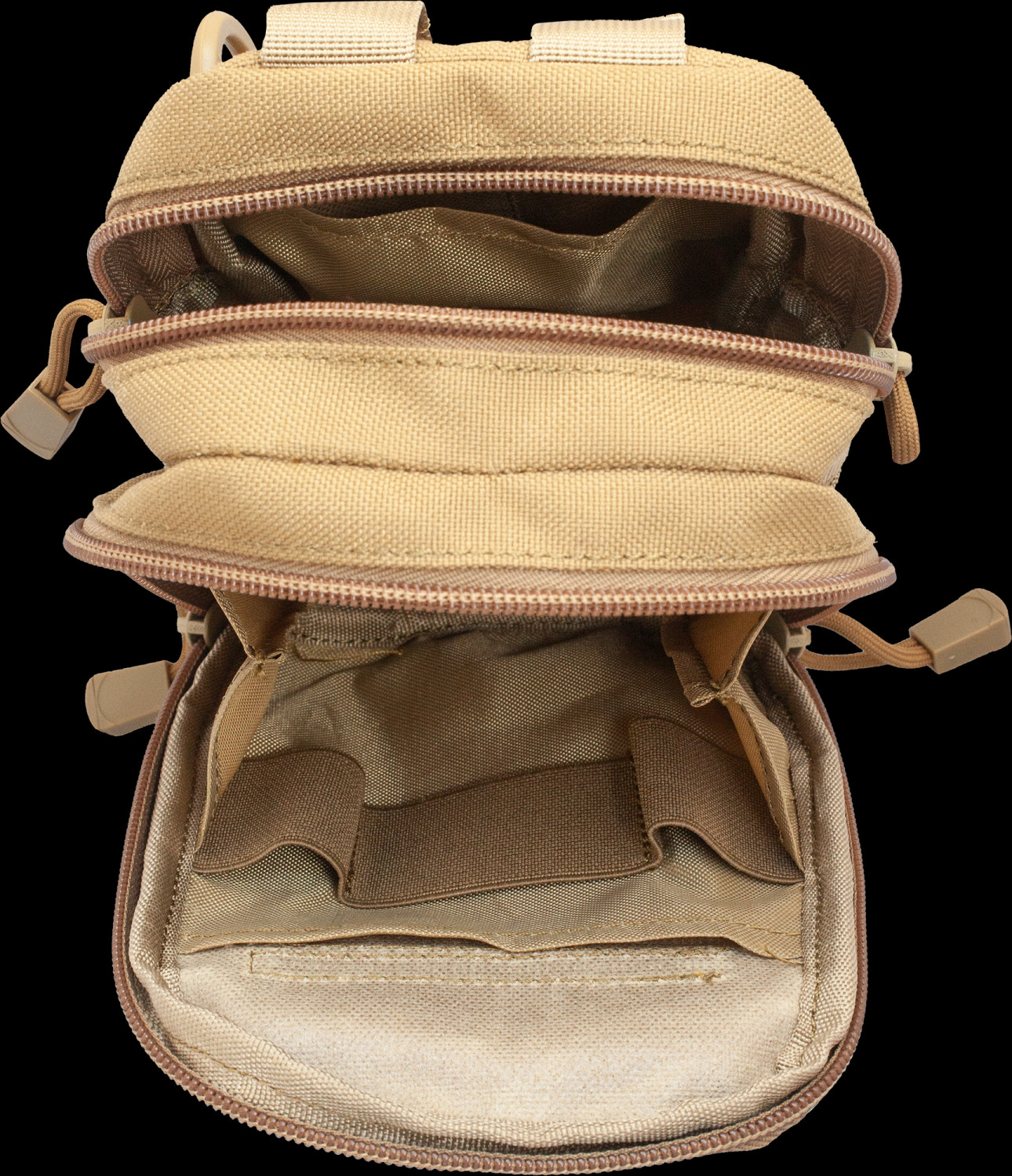 BONES WHEELS Shoulder Bag Desert Skull 7” x 5” Tan Photo 1 Photo