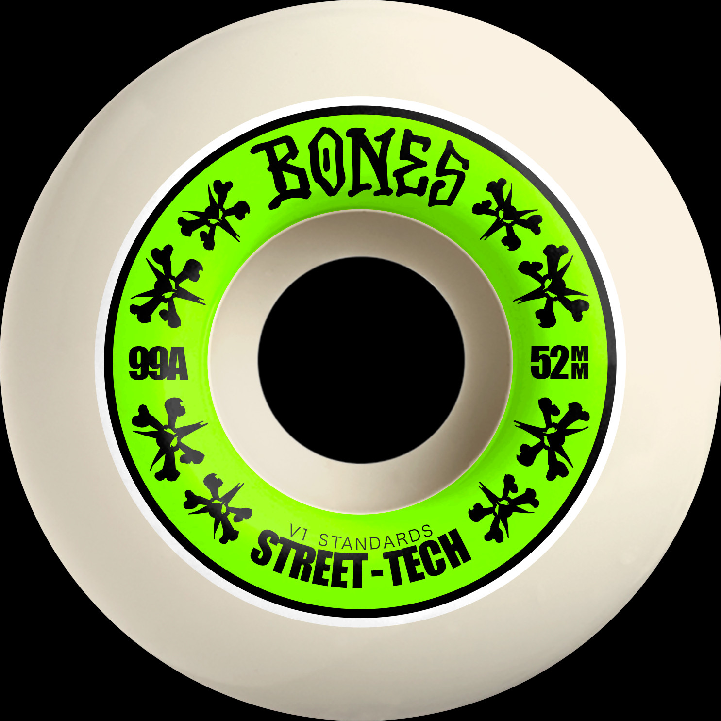 BONES WHEELS STF Skateboard Wheel STREET TECH FORMULA 52 V1