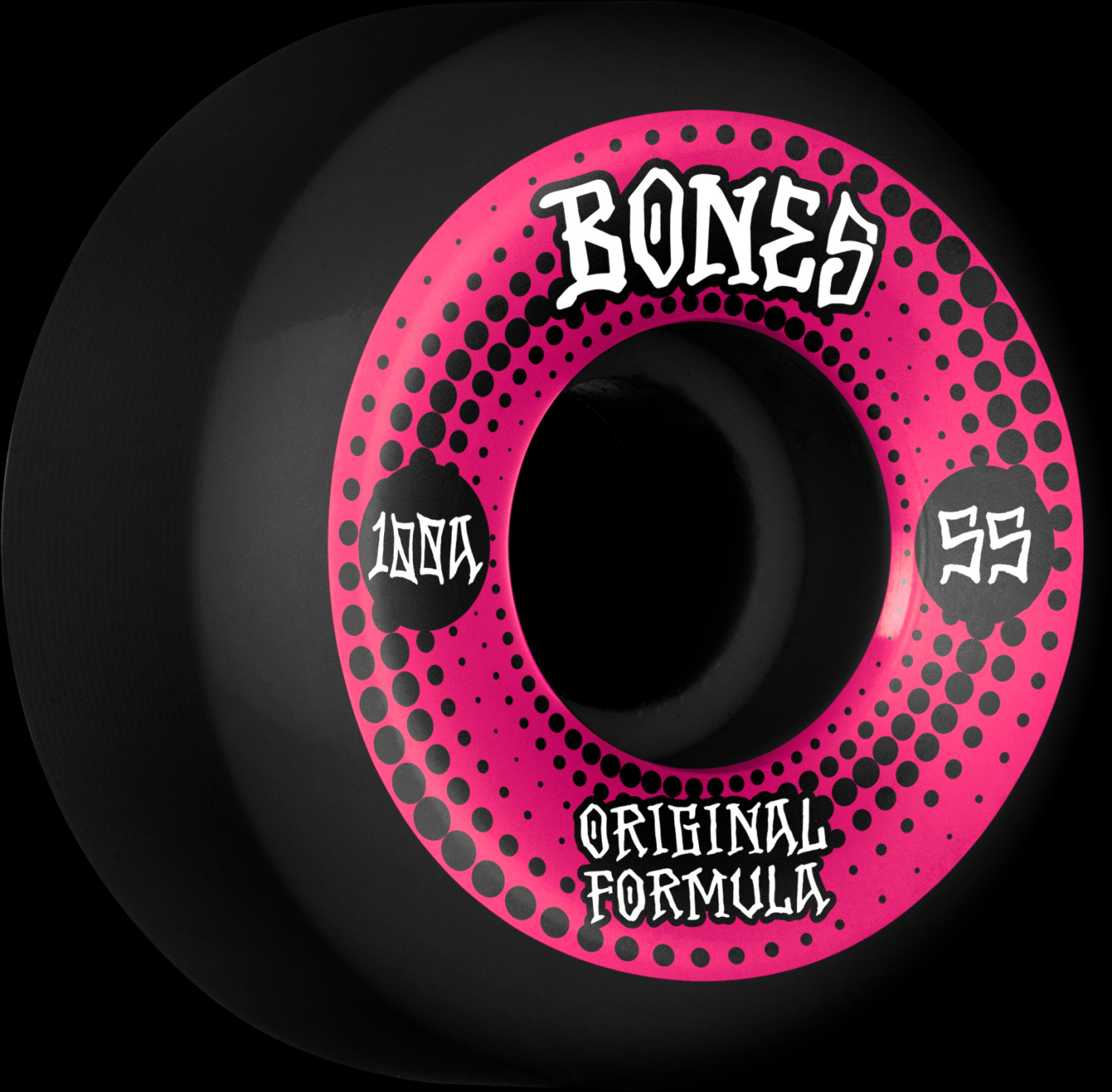 BONES WHEELS OG Formula Skateboard Wheels Originals 55mm V5 Sidecut 4pk