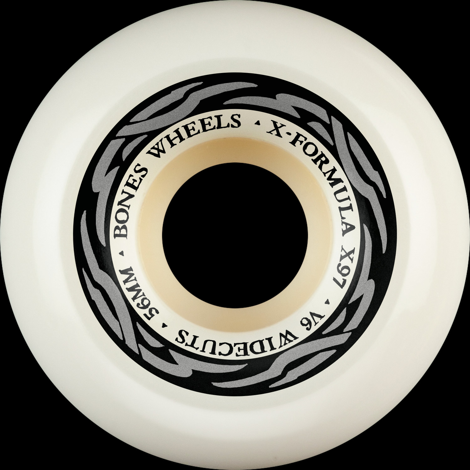 BONES WHEELS X-Formula Skateboard Wheels XF 56 V6 WIDECUTS X97 4PK