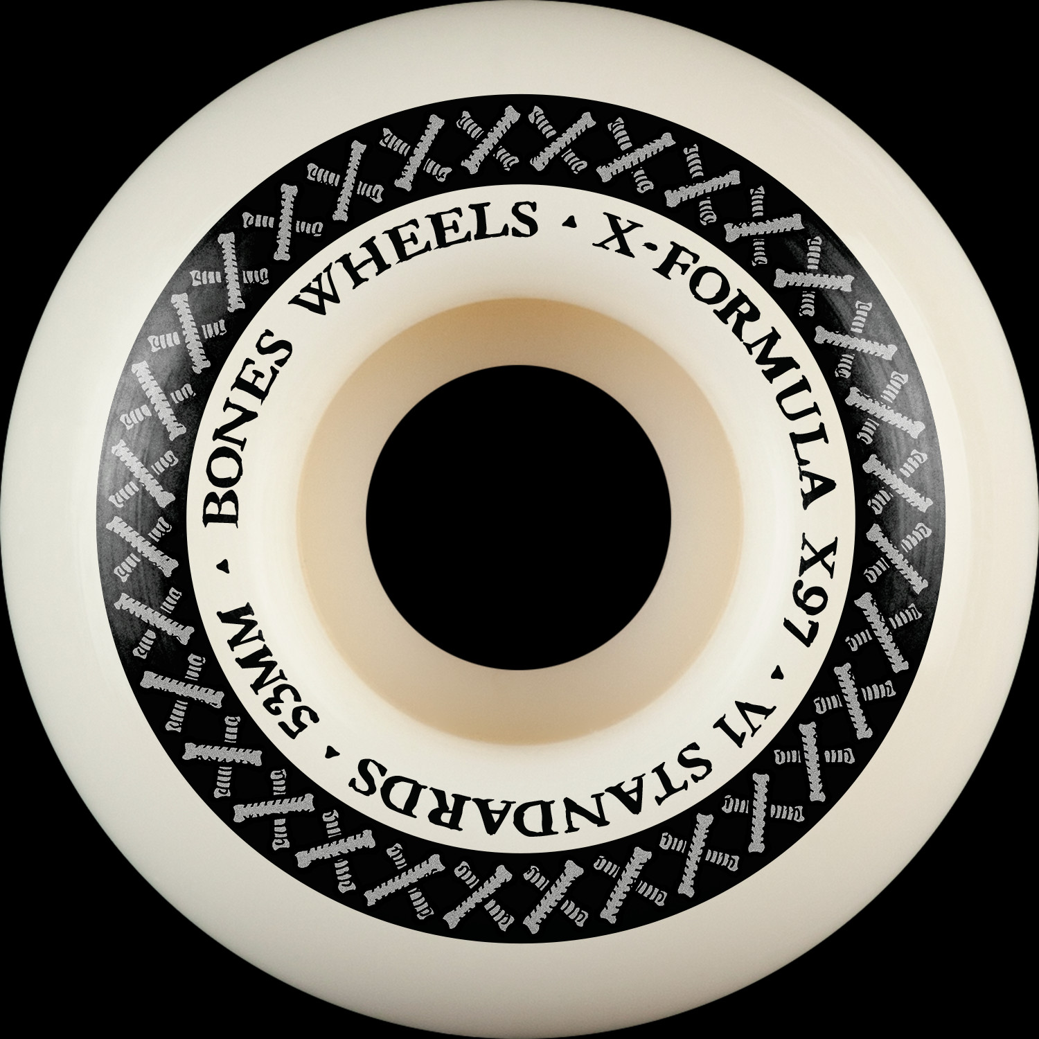 BONES WHEELS X-Formula Skateboard Wheels XF 53 V1 STANDARDS X97