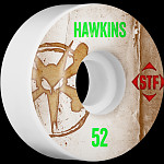 BONES WHEELS STF Pro Hawkins Team Vintage Wheel 52mm 4pk