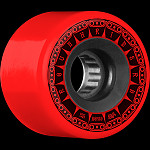 BONES WHEELS ATF Rough Rider Tank Skateboard Wheels 56mm 80a 4pk Red