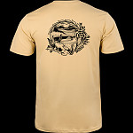 BONES WHEELS Desert Bowl T-shirt Tan