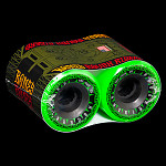 BONES WHEELS ATF Rough Rider Tank Skateboard Wheels 56mm 80a 4pk Green