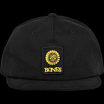 BONES WHEELS Pushing Up Daisies Hat 5 Panel Black