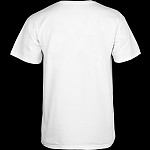 BONES WHEELS Speak Easy T-shirt w/ Pocket White
