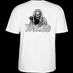 BONES WHEELS Night Crawler T-shirt - White
