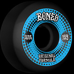 BONES WHEELS OG Formula Skateboard Wheels Originals 53mm V5 Sidecut 4pk Black 100A