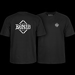 BONES WHEELS Diamond T-shirt Black