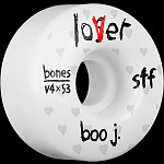 BONES WHEELS STF Pro Boo Johnson Lover Skateboard Wheels V4 Wide 53mm 34mm 4pk