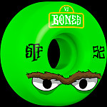 BONES WHEELS STF Mean Greens Skateboard Wheels V1 52mm 103A 4pk
