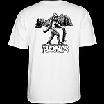 BONES WHEELS Heritage Big B T-Shirt White