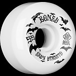 BONES WHEELS STF Bats Skateboard Wheels 55mm 99a Easy Streets V5 Sidecuts 4pk White