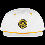 BONES WHEELS Pushing Up Daisies Hat Low Pro White