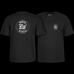 BONES WHEELS Branded T-shirt Black