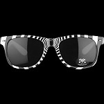 BONES WHEELS X-Ray Sunglasses White