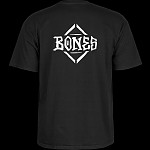 BONES WHEELS Diamond T-shirt Black