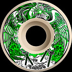BONES WHEELS STF Skateboard Wheels PEG-LEG-ASUS - 52mm V1 99A 4pk White