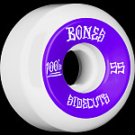 BONES WHEELS 100 #2 V5 Skateboard Wheel 55mm 4pk White V5 Sidecut