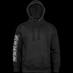 BONES WHEELS Night Shift Hooded Sweatshirt - Black