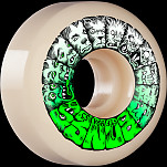 BONES WHEELS STF Skateboard Wheels Weird Wolf 53mm V5 Sidecut 99A 4pk