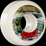 BONES WHEELS PRO SPF Skateboard Wheels Rennie Pool Lagoon 54mm P5 Sidecut 84B 4pk White