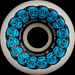 BONES WHEELS SPF Skateboard Wheels Circle Skulls 56mm P5 Sidecut 84B 4pk White