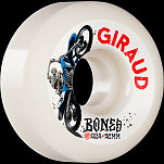 BONES WHEELS PRO STF Skateboard Wheels Giraud 12 O'Clock 52mm V5 Sidecut 103A 4pk