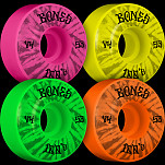 BONES WHEELS Party Pack OG 100's Skateboard Wheels V4 Wide 53mm 100A 4pk Multi