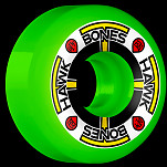 BONES WHEELS PRO SPF Skateboard Wheels Hawk T-Bone II 60mm P5 Sidecut 84B GRN 4pk