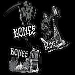 BONES WHEELS 4" Reaper Sticker 20pk