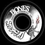 BONES WHEELS X-Formula Skateboard Wheels Servold Eternal Search 56mm V6 Widecut 99A Blk 4pk