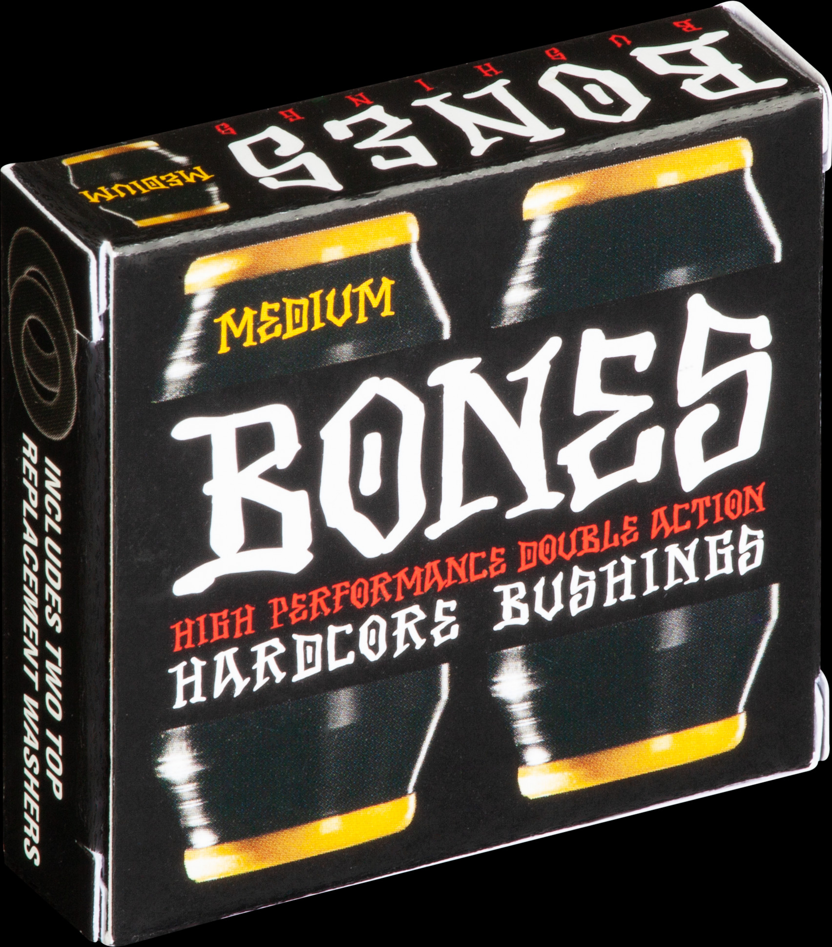 BONES WHEELS Bushing Medium Black Pack - BONES WHEELS