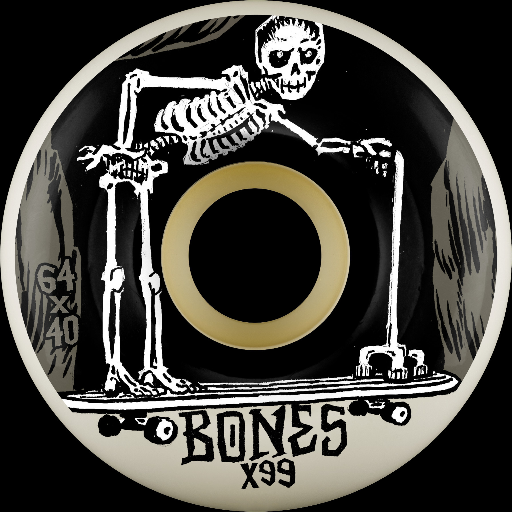 BONES WHEELS X-Formula Skateboard Wheels Better Sk8 64 X 40 X99