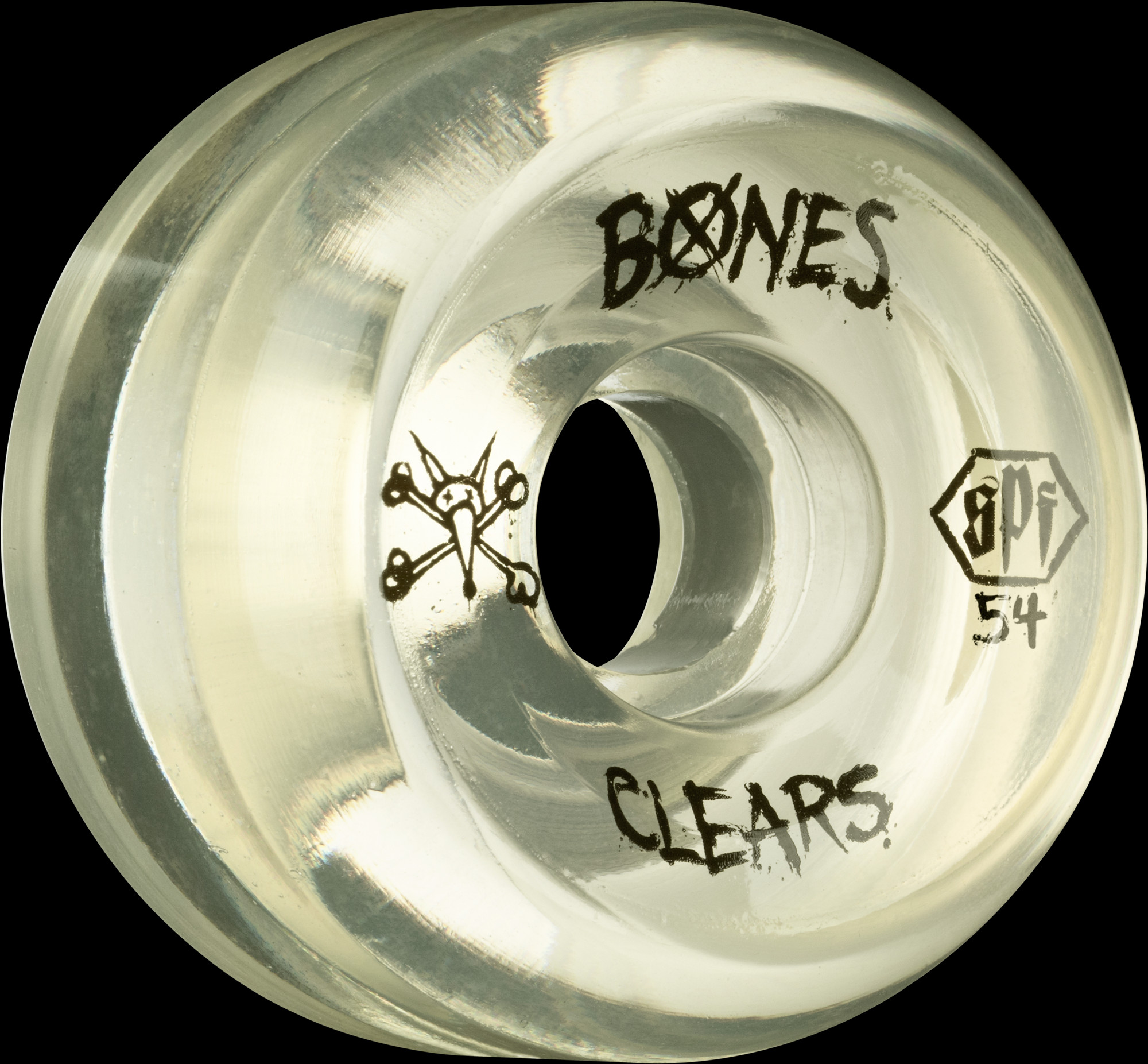 BONES WHEELS SPF 54mm 84B ウィール BONES WHEELS SPF Clear Natural 54x31 P5 Skateboard Wheels 84B 4pk