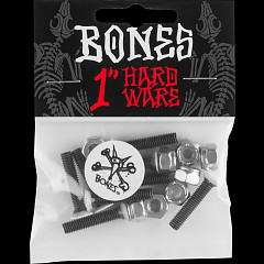 BONES WHEELS Hardware 1" Single Pk.