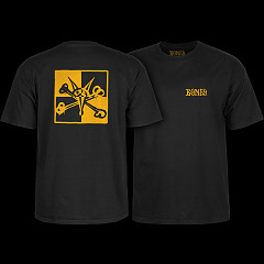 BONES WHEELS Vato Noir T-Shirt Black
