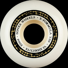 BONES WHEELS X-Formula Skateboard Wheels XF 53 V5 SIDECUTS X99 4PK