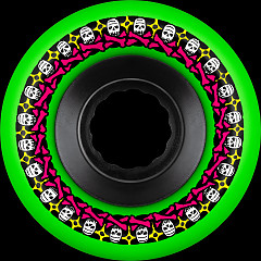 BONES WHEELS ATF Rough Rider Skateboard Wheels ROUGH RIDERS 56MM ALL-TERRAIN 80A GRN 4PK