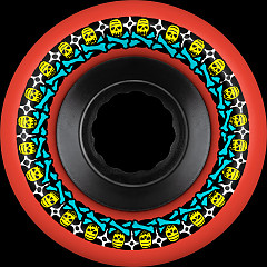 BONES WHEELS ATF Rough Rider Skateboard Wheels ROUGH RIDERS 56MM ALL-TERRAIN 80A RED 4PK