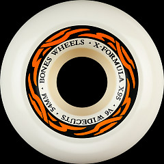 BONES WHEELS X-Formula Skateboard Wheels XF 54 V6 WIDECUTS X95 4PK