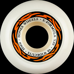 BONES WHEELS X-Formula Skateboard Wheels XF 55 V6 WIDECUTS X95 4PK