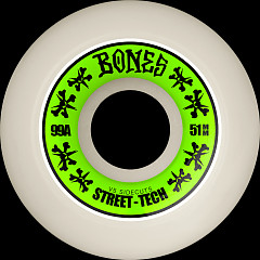 BONES WHEELS STF Skateboard Wheels STREET TECH FORMULA 51 V5 SIDECUTS 99A 4PK
